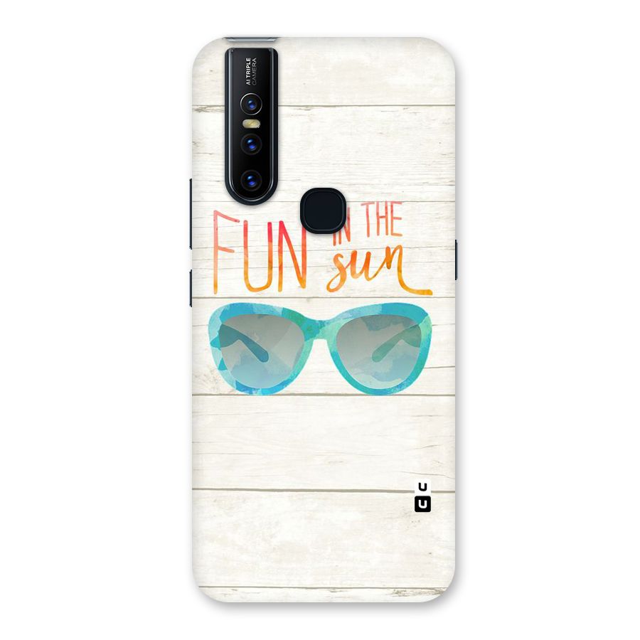 Sun Fun Back Case for Vivo V15