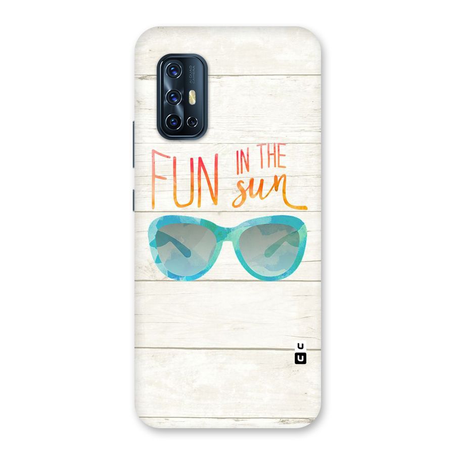 Sun Fun Back Case for Vivo V17