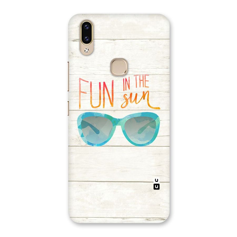 Sun Fun Back Case for Vivo V9 Youth