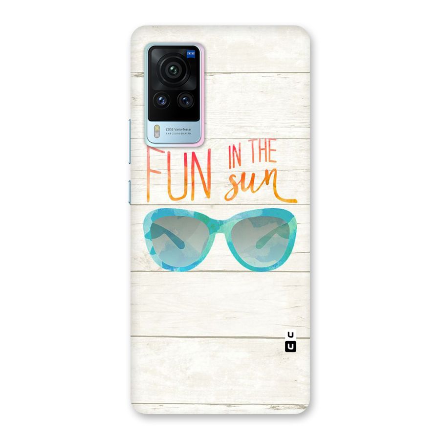 Sun Fun Back Case for Vivo X60 Pro