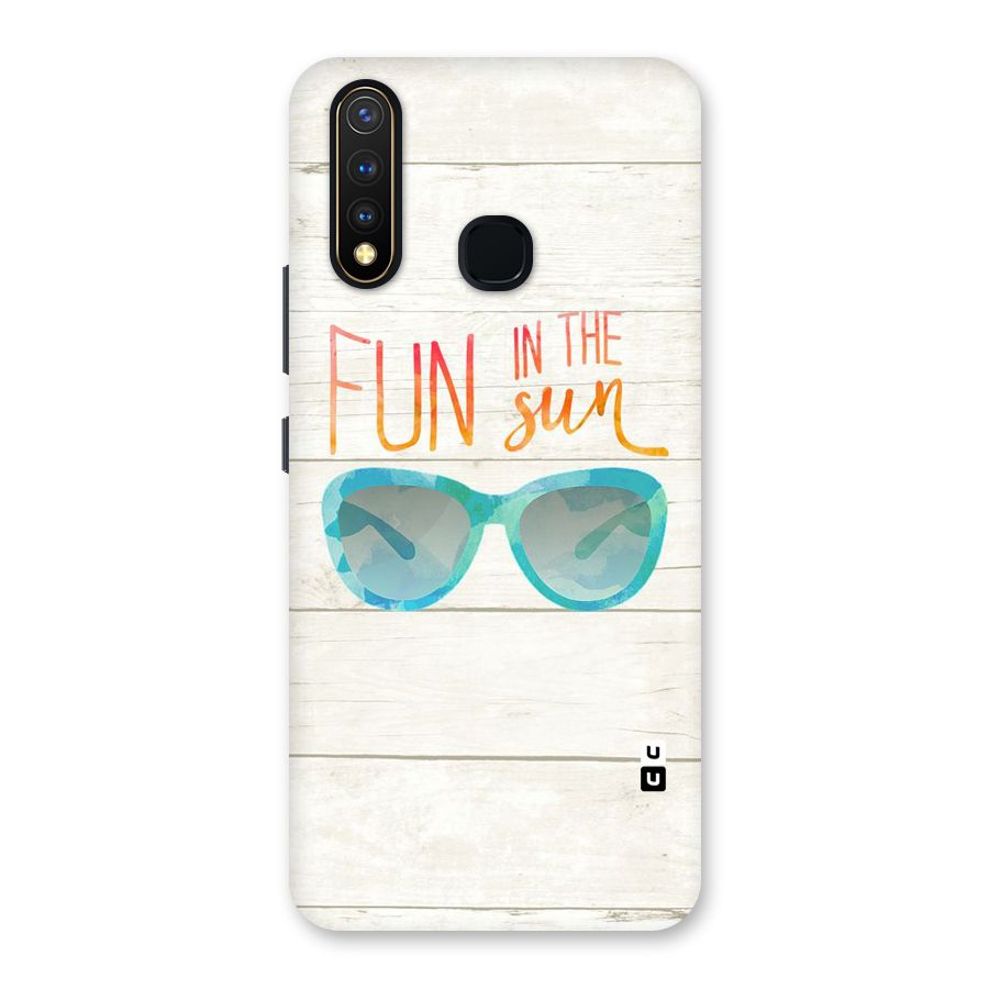 Sun Fun Back Case for Vivo Y19
