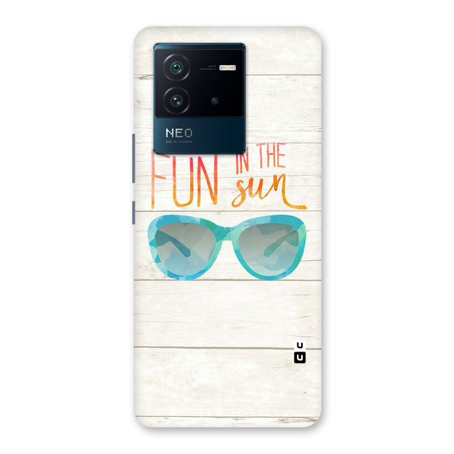 Sun Fun Back Case for Vivo iQOO Neo 6 5G