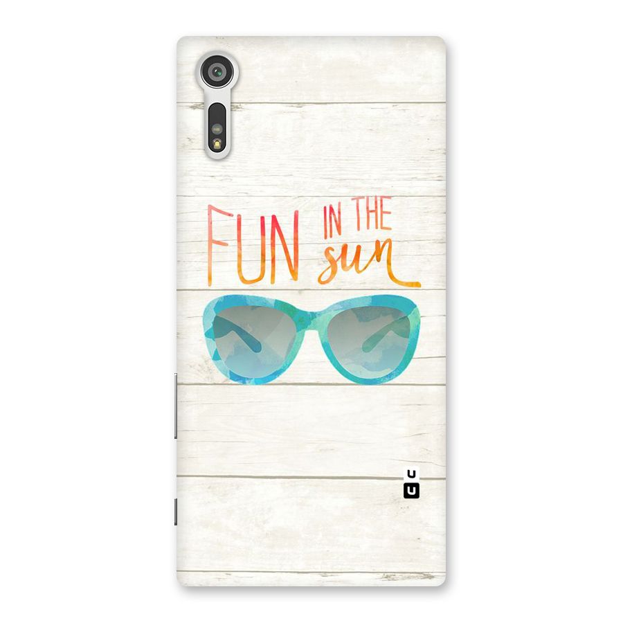 Sun Fun Back Case for Xperia XZ