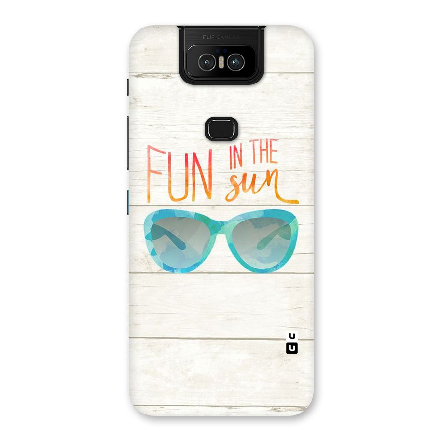 Sun Fun Back Case for Zenfone 6z