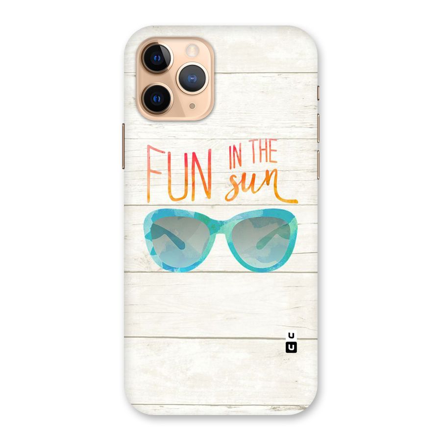 Sun Fun Back Case for iPhone 11 Pro