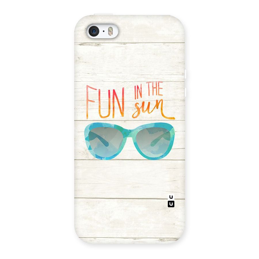 Sun Fun Back Case for iPhone 5 5S