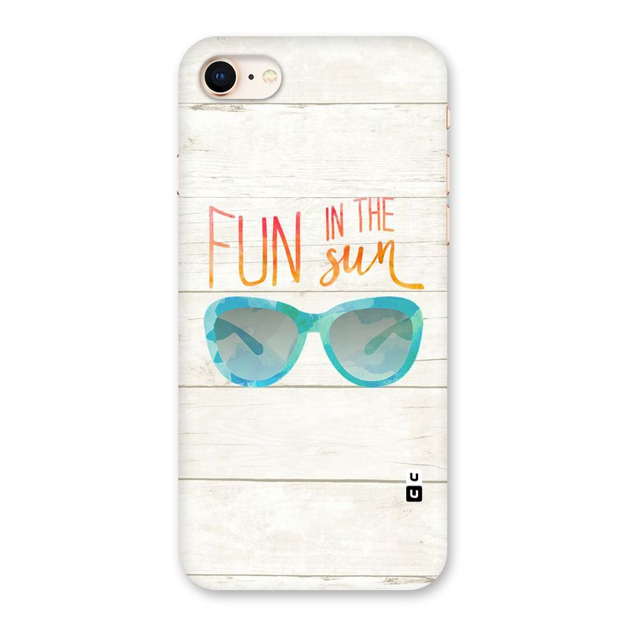 Sun Fun Back Case for iPhone 8