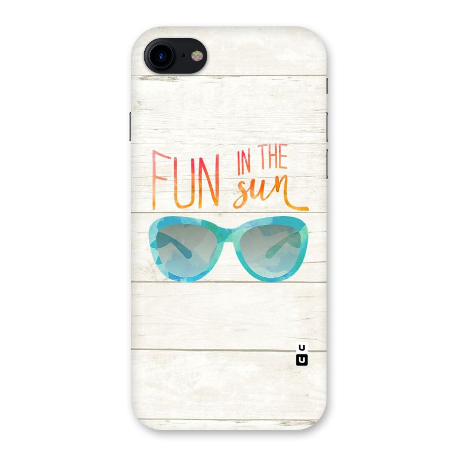Sun Fun Back Case for iPhone SE 2020