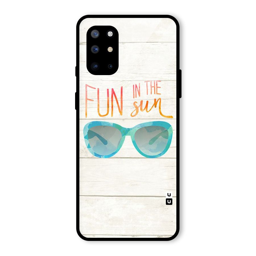 Sun Fun Glass Back Case for OnePlus 8T