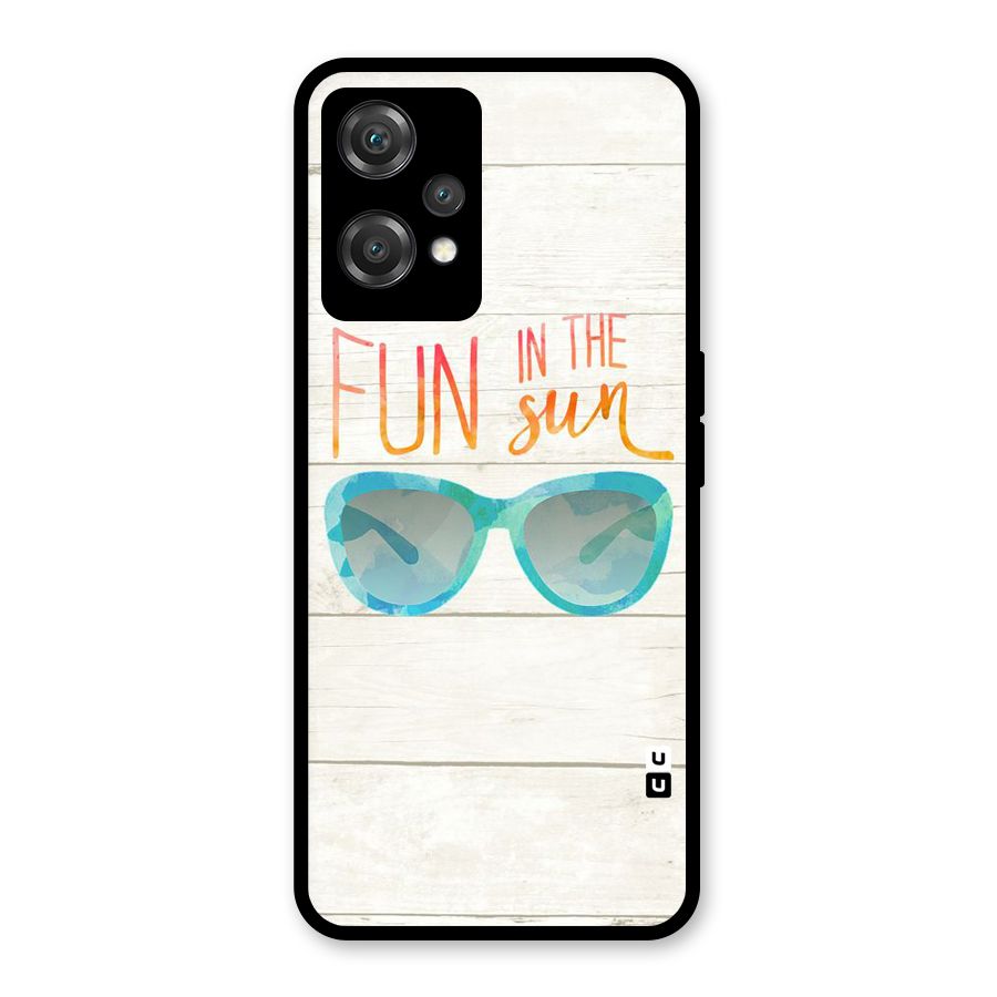 Sun Fun Glass Back Case for OnePlus Nord CE 2 Lite 5G