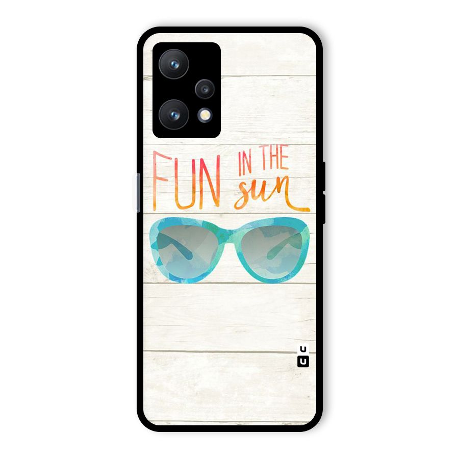 Sun Fun Glass Back Case for Realme 9 Pro 5G