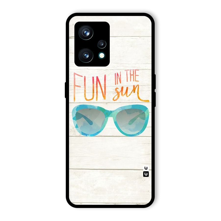 Sun Fun Glass Back Case for Realme 9 Pro Plus 5G