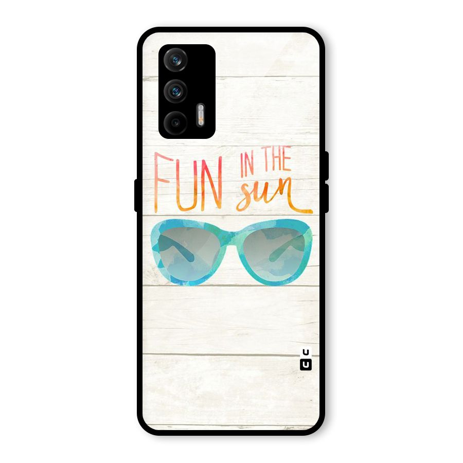 Sun Fun Glass Back Case for Realme GT 5G