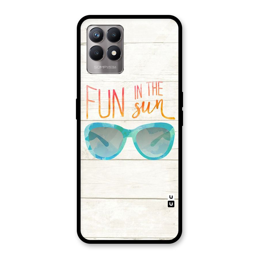 Sun Fun Glass Back Case for Realme Narzo 50