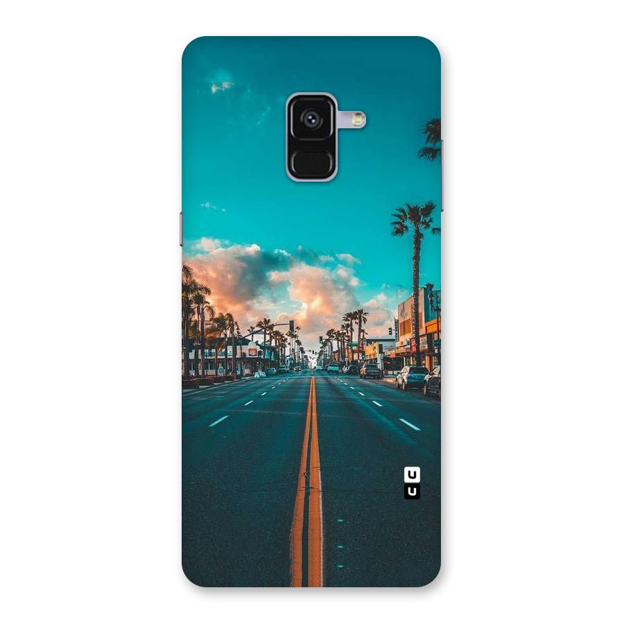 Sundown Road Back Case for Galaxy A8 Plus