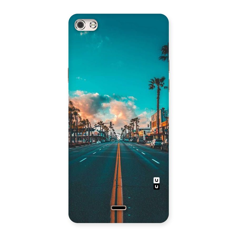 Sundown Road Back Case for Micromax Canvas Silver 5