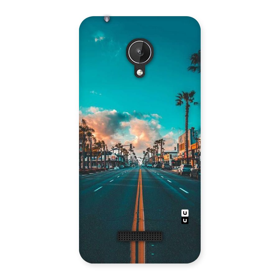 Sundown Road Back Case for Micromax Canvas Spark Q380