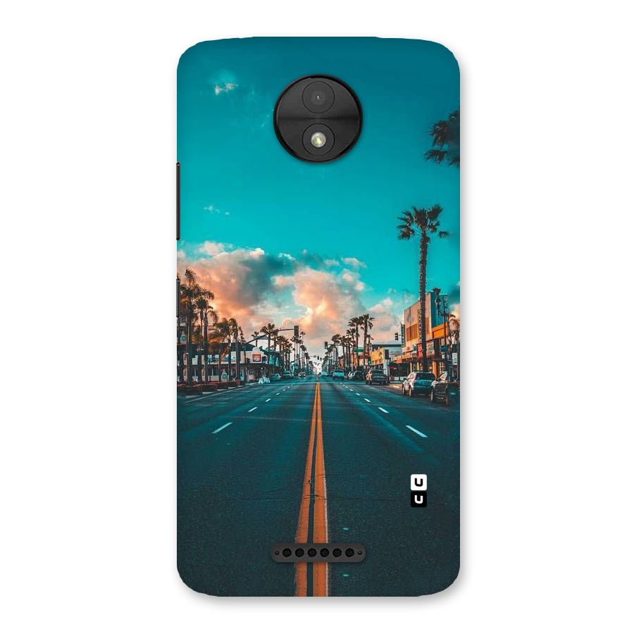 Sundown Road Back Case for Moto C