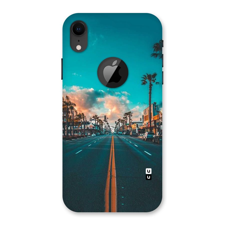 Sundown Road Back Case for iPhone XR Logo Cut