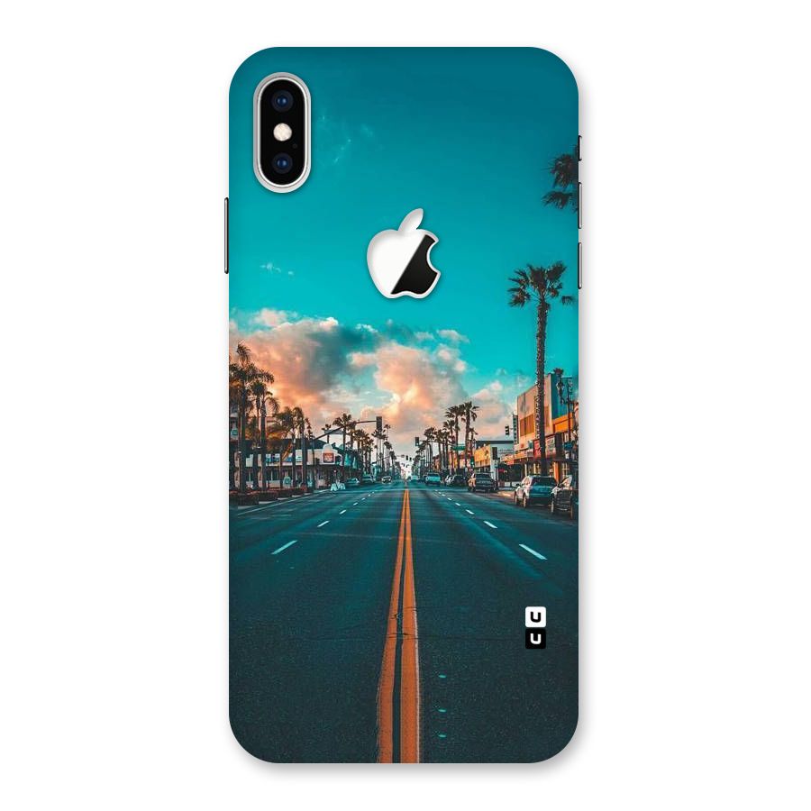 Sundown Road Back Case for iPhone XS Max Apple Cut