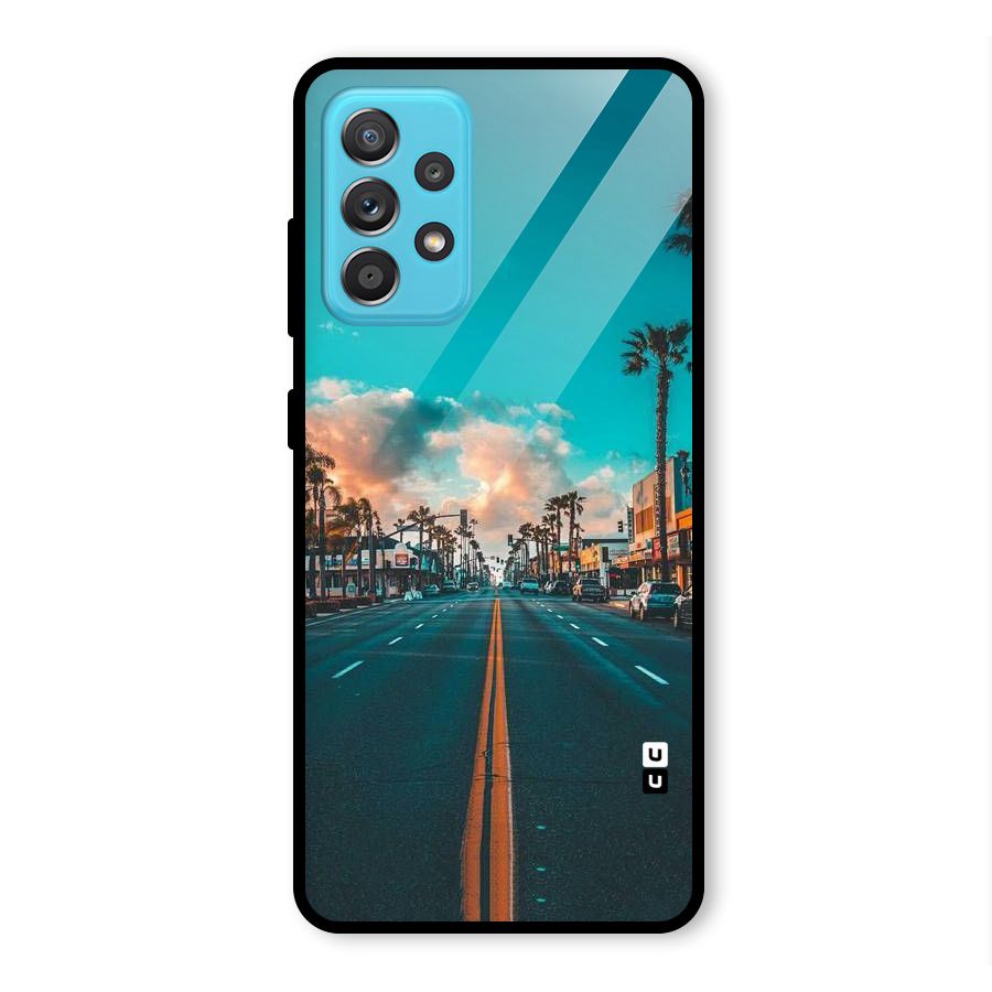 Sundown Road Glass Back Case for Galaxy A52