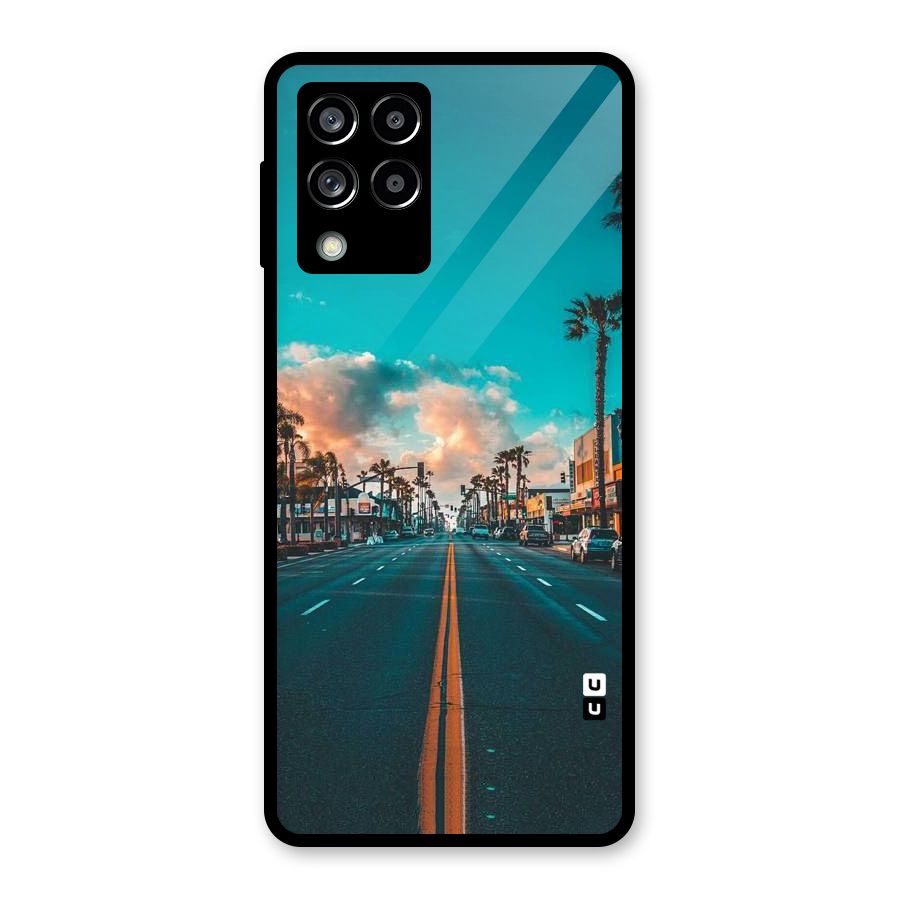 Sundown Road Glass Back Case for Galaxy M53 5G