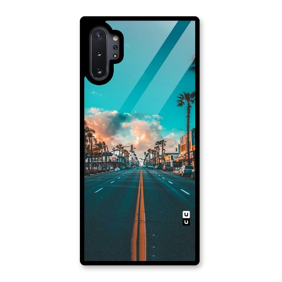 Sundown Road Glass Back Case for Galaxy Note 10 Plus
