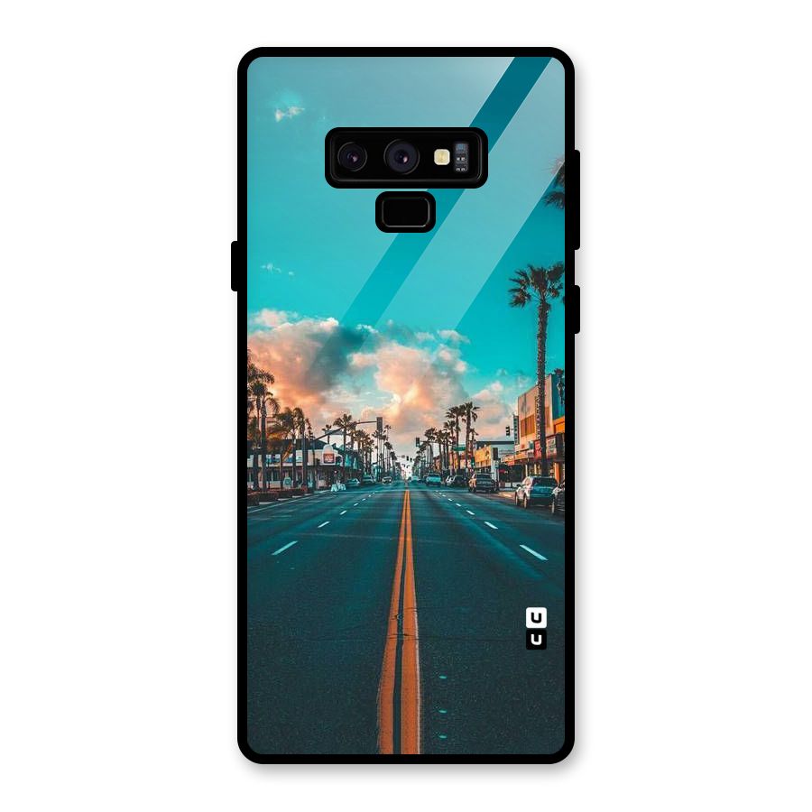 Sundown Road Glass Back Case for Galaxy Note 9