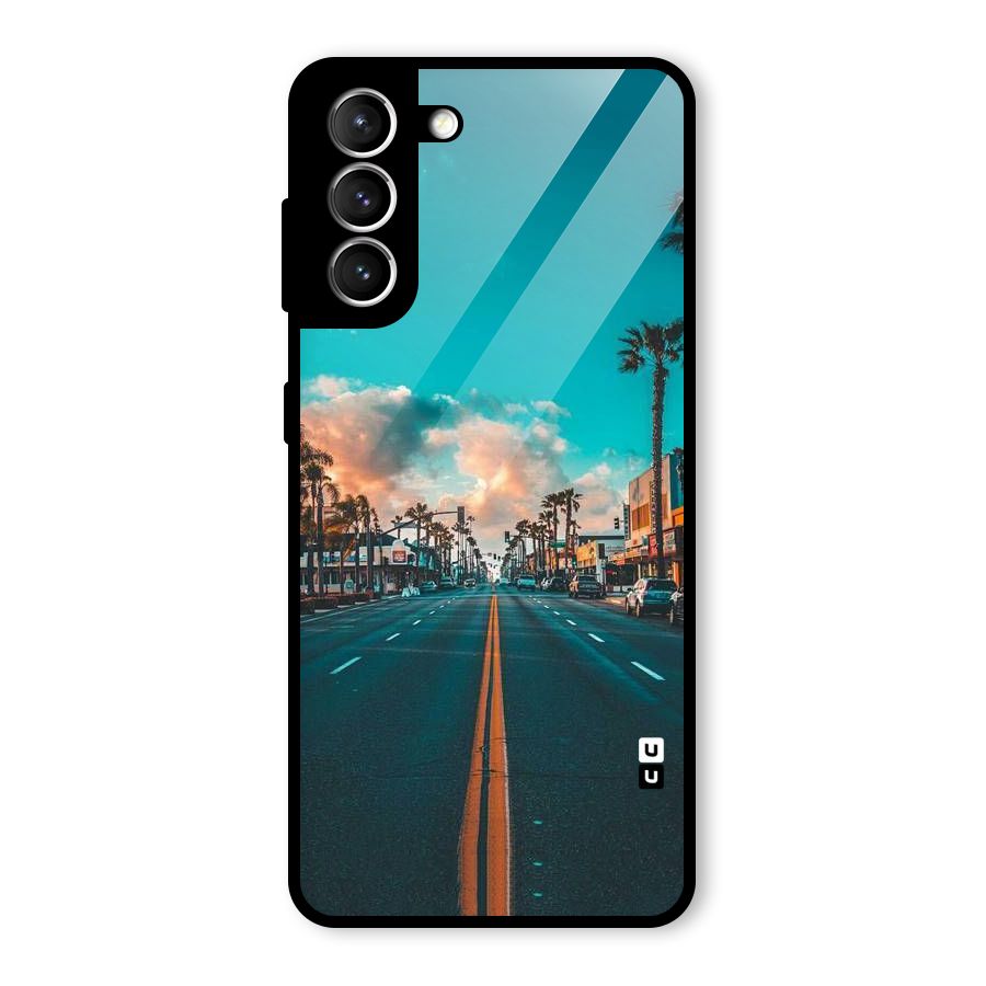 Sundown Road Glass Back Case for Galaxy S21 5G