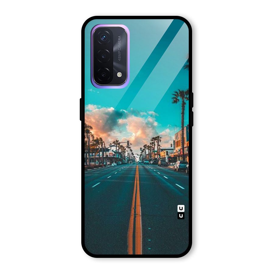 Sundown Road Glass Back Case for Oppo A74 5G