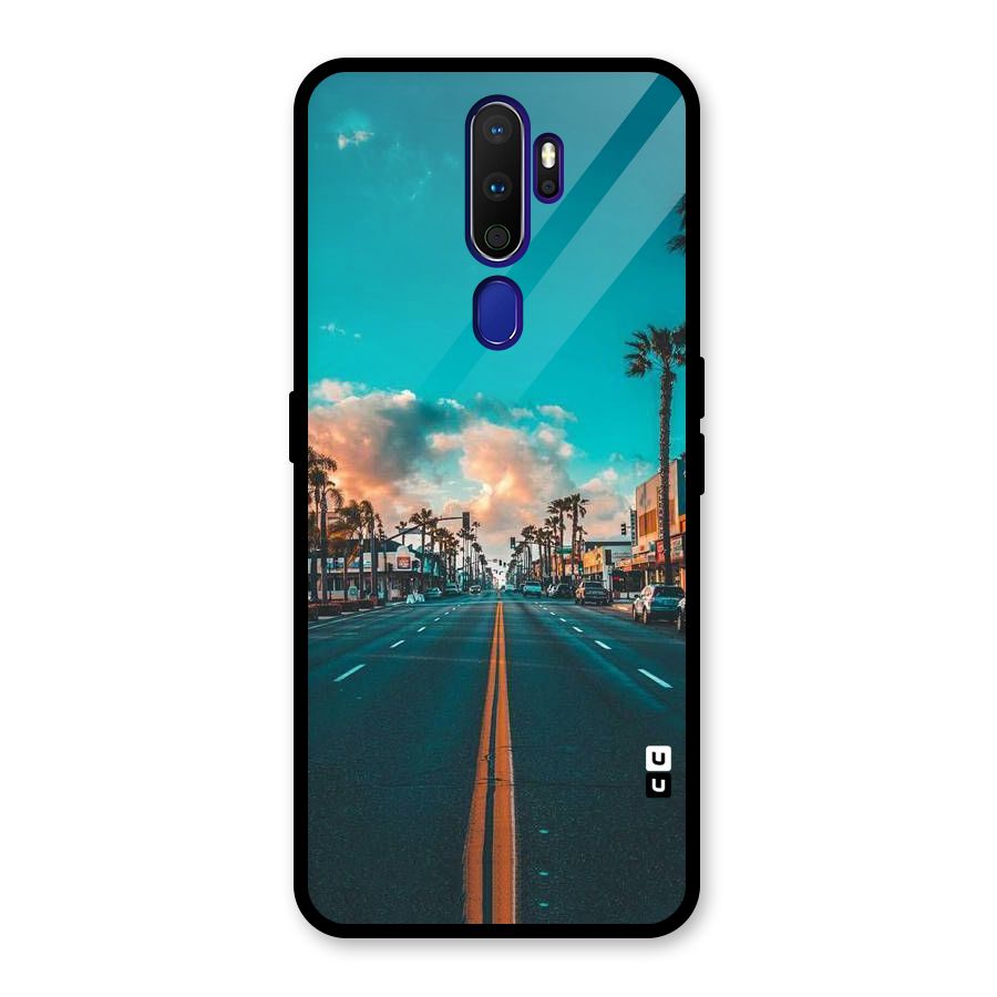 Sundown Road Glass Back Case for Oppo A9 (2020)