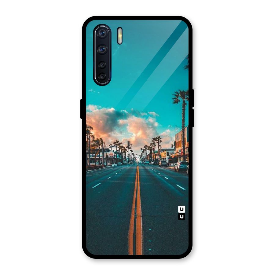 Sundown Road Glass Back Case for Oppo F15