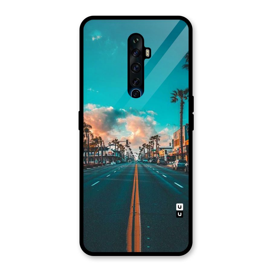 Sundown Road Glass Back Case for Oppo Reno2 F