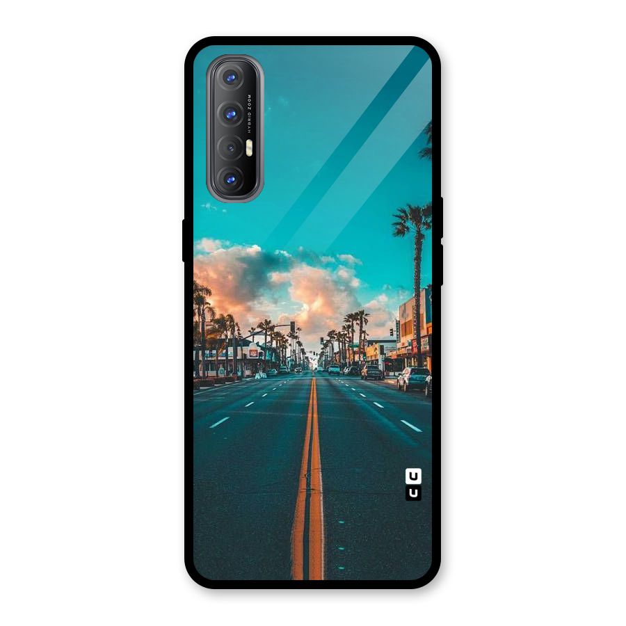 Sundown Road Glass Back Case for Oppo Reno3 Pro
