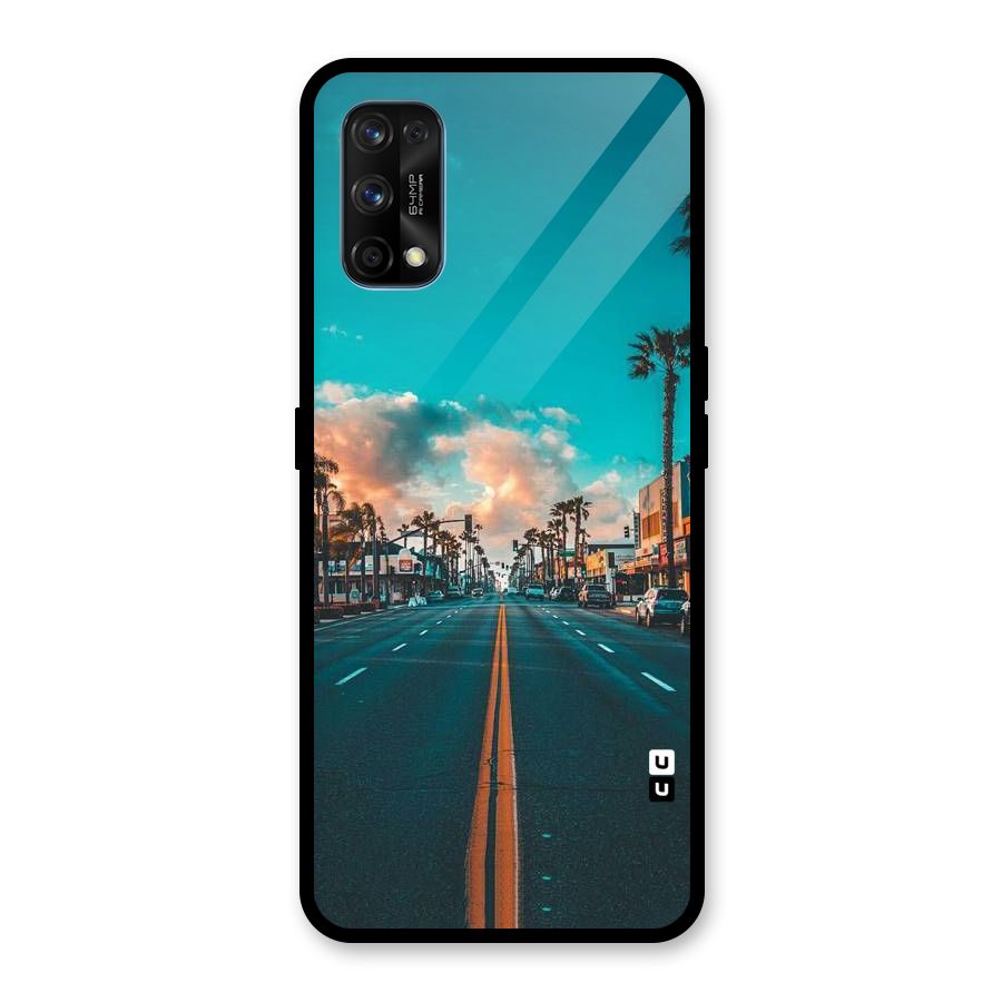 Sundown Road Glass Back Case for Realme 7 Pro