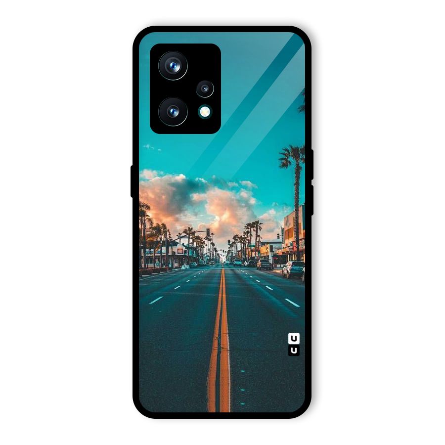 Sundown Road Glass Back Case for Realme 9 Pro Plus 5G