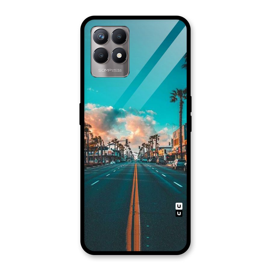 Sundown Road Glass Back Case for Realme Narzo 50