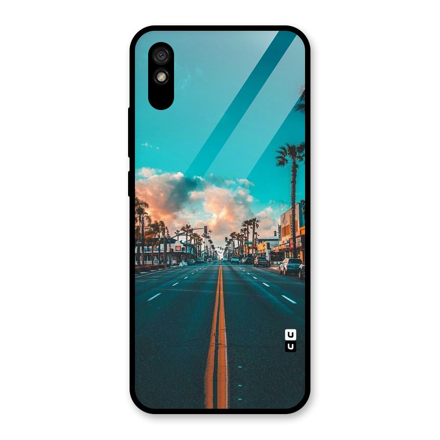 Sundown Road Glass Back Case for Redmi 9i