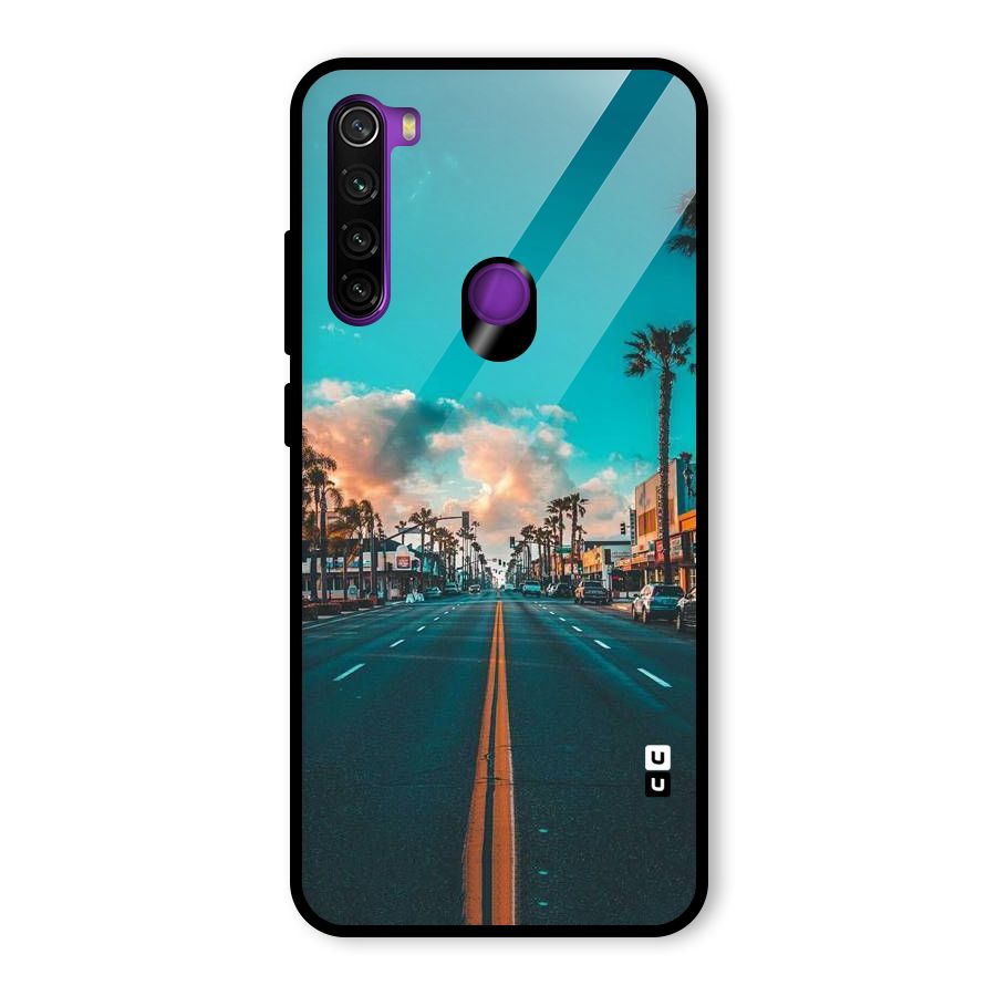 Sundown Road Glass Back Case for Redmi Note 8