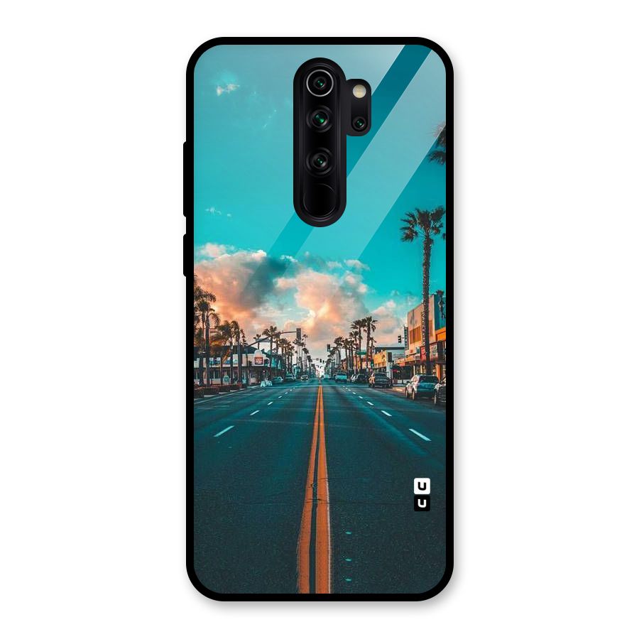 Sundown Road Glass Back Case for Redmi Note 8 Pro