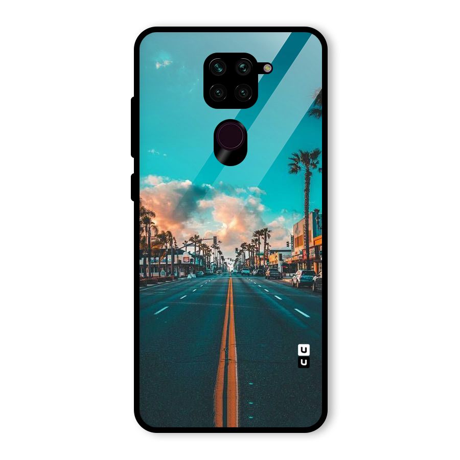 Sundown Road Glass Back Case for Redmi Note 9