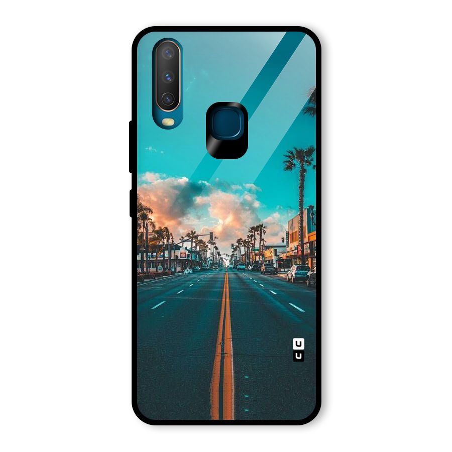 Sundown Road Glass Back Case for Vivo U10