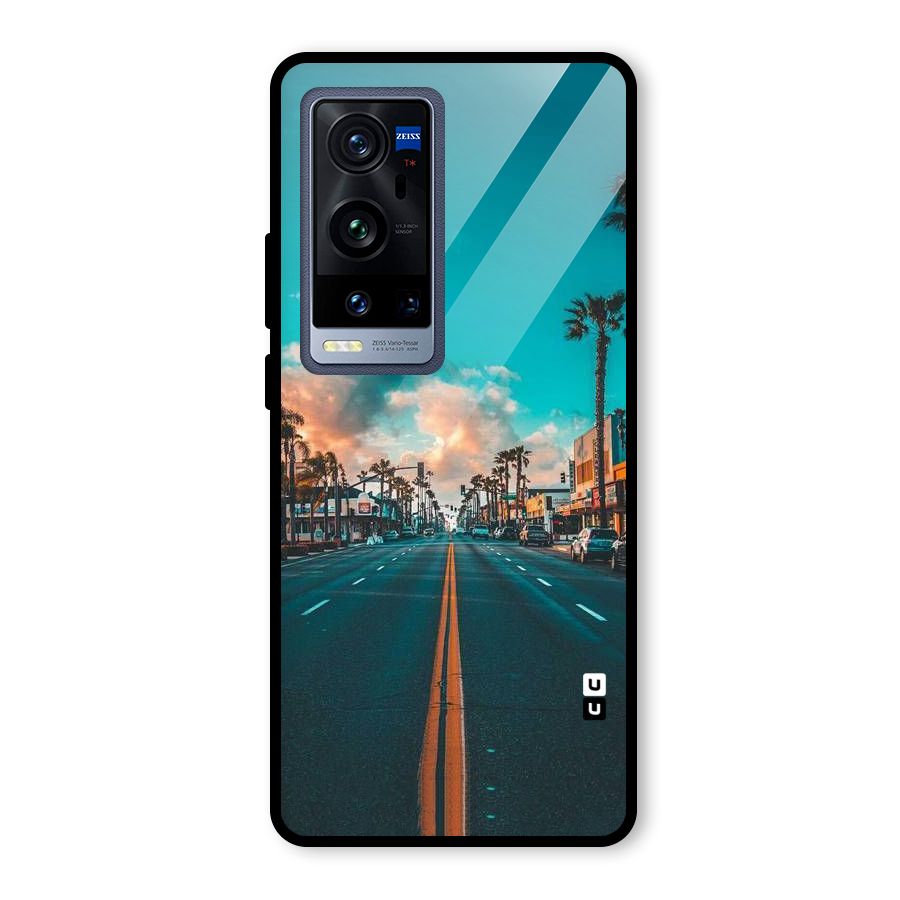 Sundown Road Glass Back Case for Vivo X60 Pro Plus