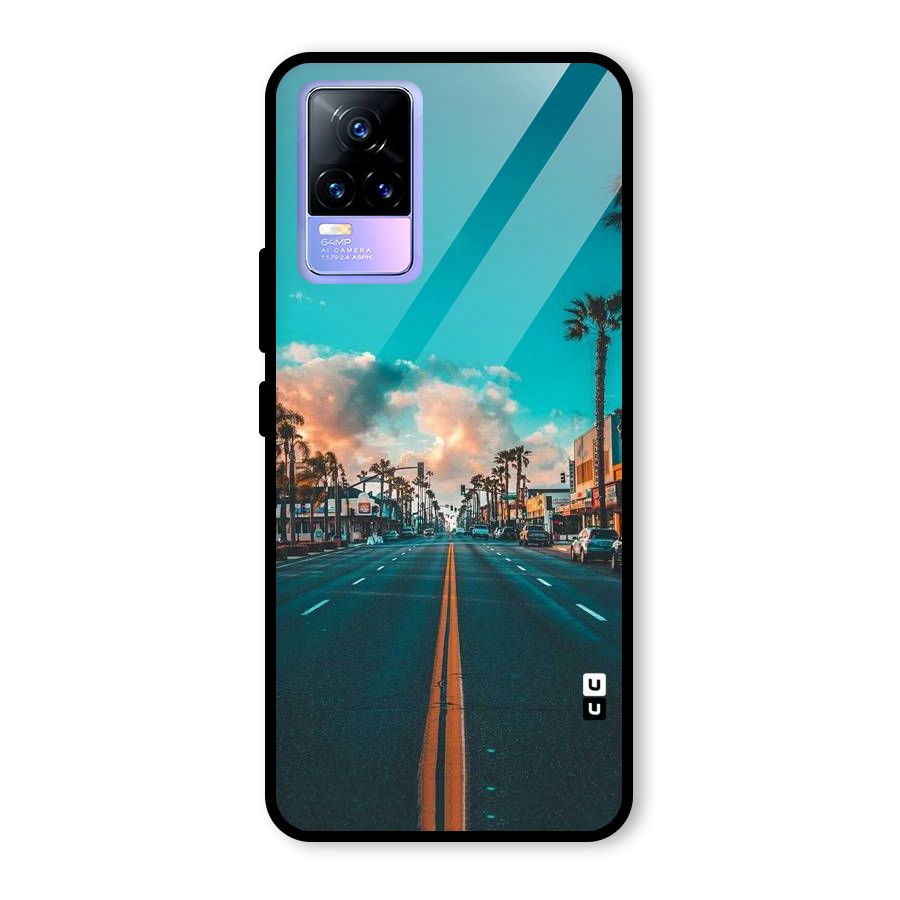 Sundown Road Glass Back Case for Vivo Y73