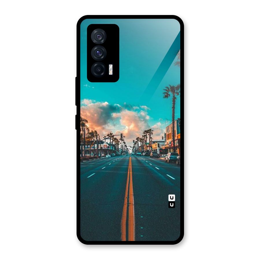 Sundown Road Glass Back Case for Vivo iQOO 7 5G