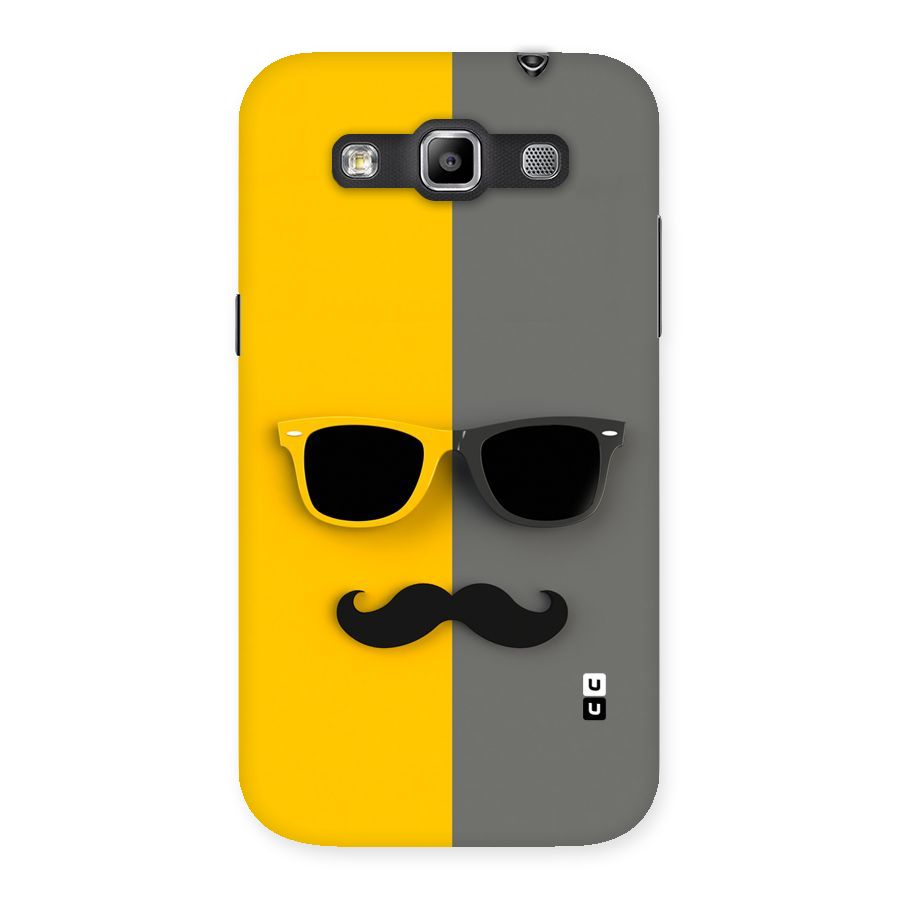 Sunglasses and Moustache Back Case for Galaxy Grand Quattro