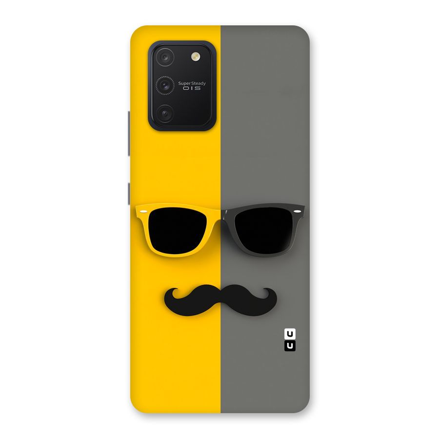 Sunglasses and Moustache Back Case for Galaxy S10 Lite