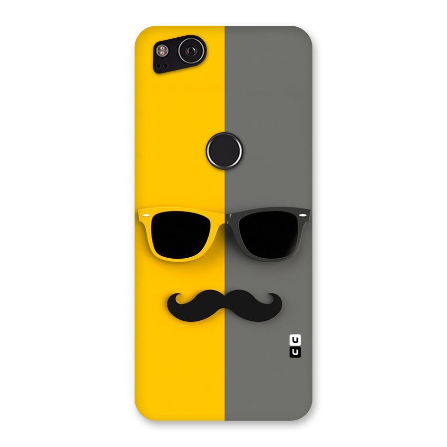 Sunglasses and Moustache Back Case for Google Pixel 2