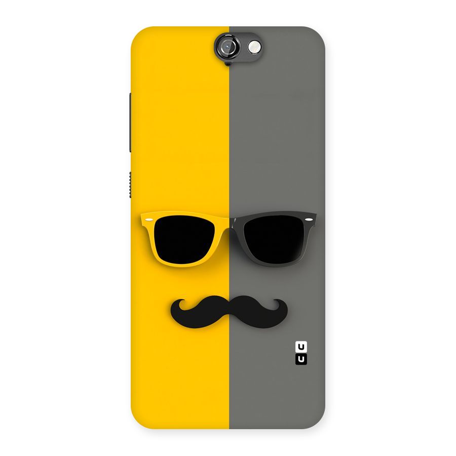 Sunglasses and Moustache Back Case for HTC One A9