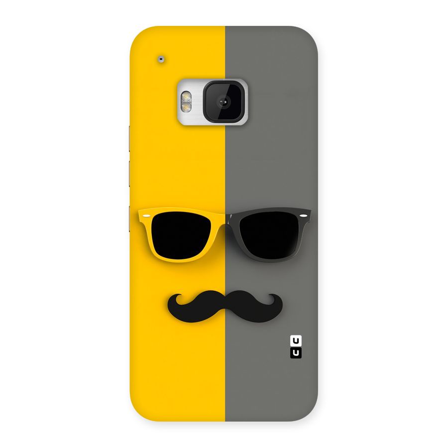 Sunglasses and Moustache Back Case for HTC One M9